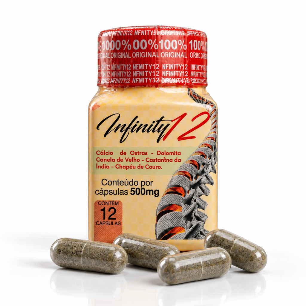 Infinity 12 500mg – 12 Cápsulas