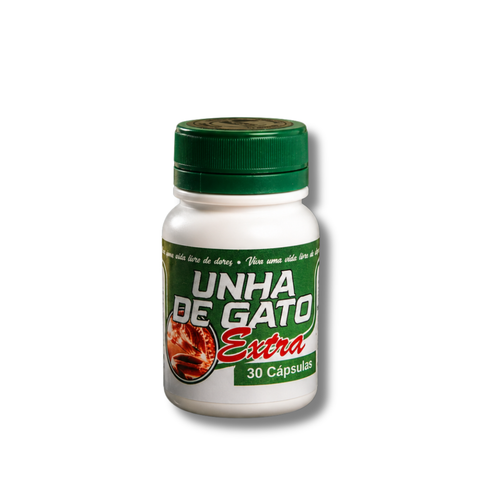 Frasco de Unha de Gato Extra 30 cápsulas